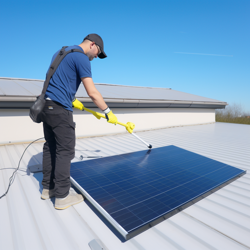 Solar Panel Cleaning Tips: How to Keep Your Panels in Top Shape